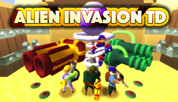 Alien Invasion Tower Defense Steam capsule image