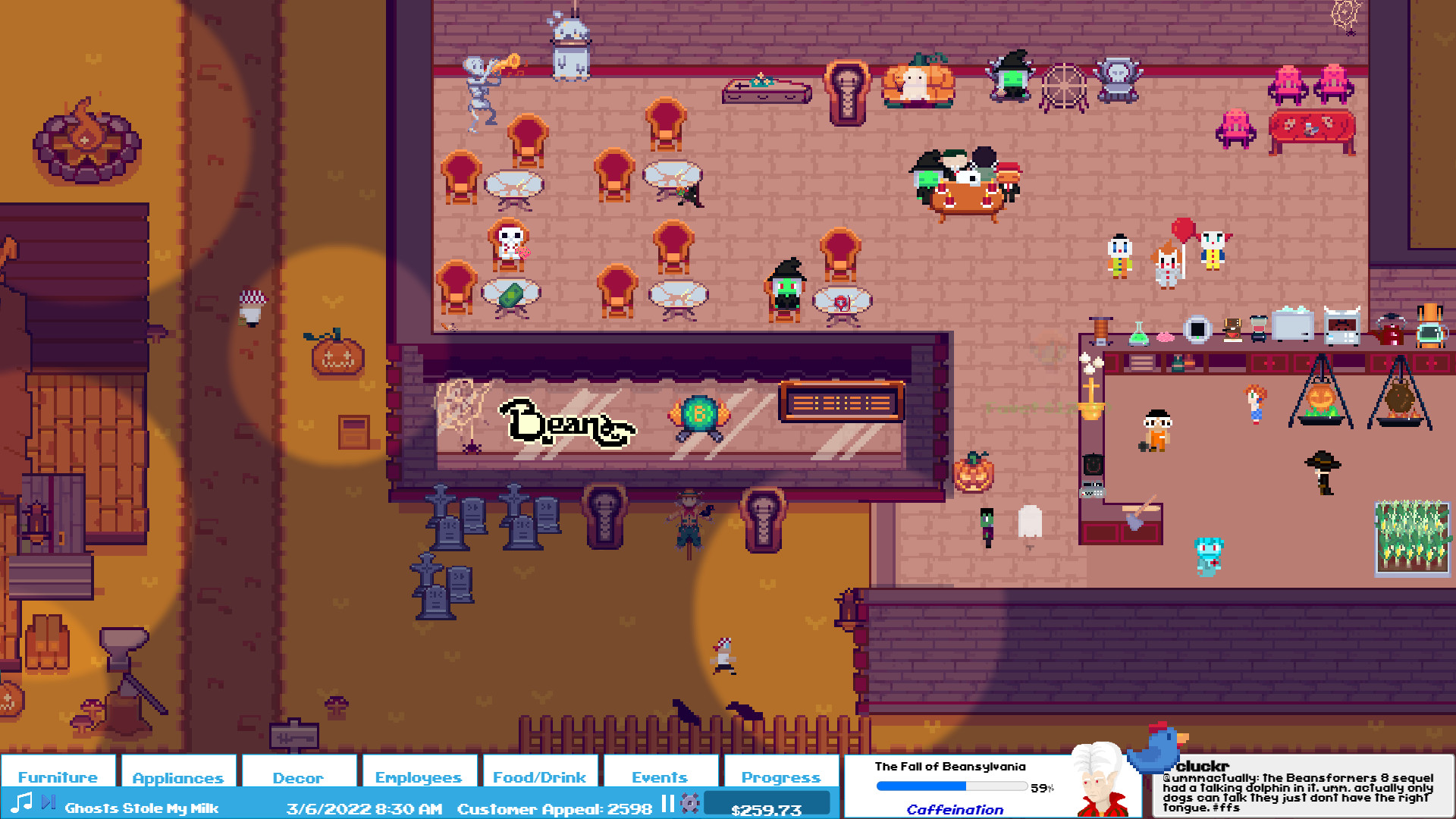 coffee shop game steam