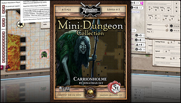 Fantasy Grounds - Mini-Dungeon #008: Carrionholme (5E) Steam capsule image