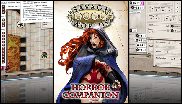 Fantasy Grounds - Savage Worlds Horror Companion Steam capsule image