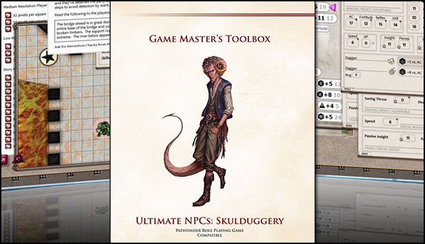 Fantasy Grounds - Ultimate NPCs: Skullduggery (PFRPG) Steam capsule image