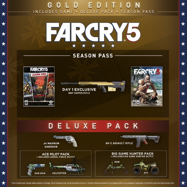 Buy FAR CRY 5 GOLD EDITION + FAR CRY NEW DAWN DELUXE EDITION