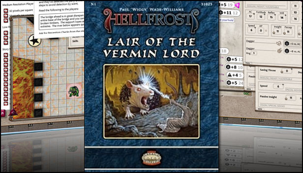 Fantasy Grounds - Hellfrost: Lair of the Vermin Lord (Savage Worlds) Steam capsule image