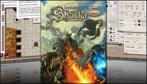 Fantasy Grounds - Shaintar: Legends Arise (Savage Worlds) Steam capsule image