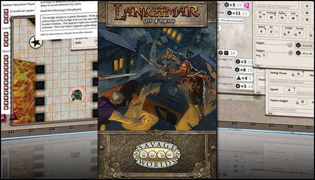 Fantasy Grounds - Lankhmar: City of Thieves (Savage Worlds) Steam capsule image