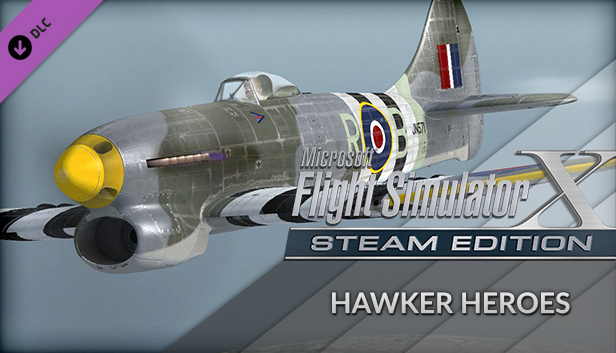 FSX Steam Edition: Hawker Heroes Add-On Steam capsule image