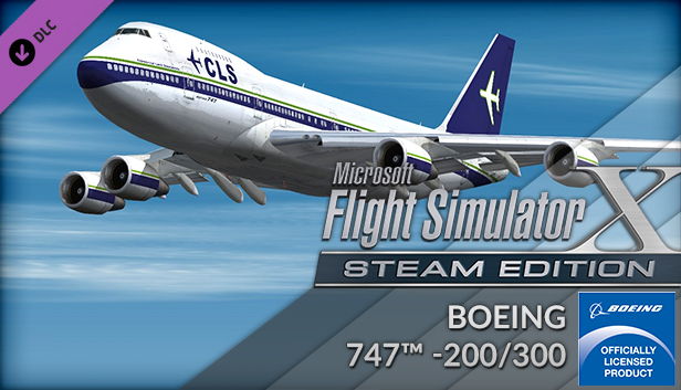 FSX Steam Edition: Boeing 747™-200/300 Add-On Steam capsule image