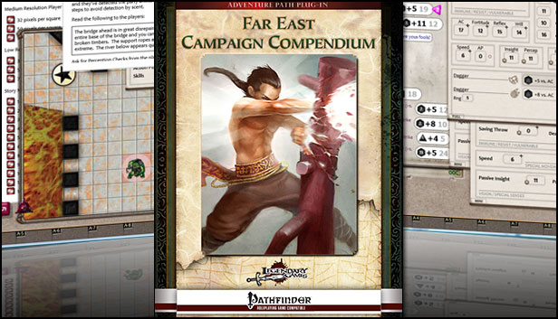 Fantasy Grounds - Far East Campaign Compendium (PFRPG) Steam capsule image