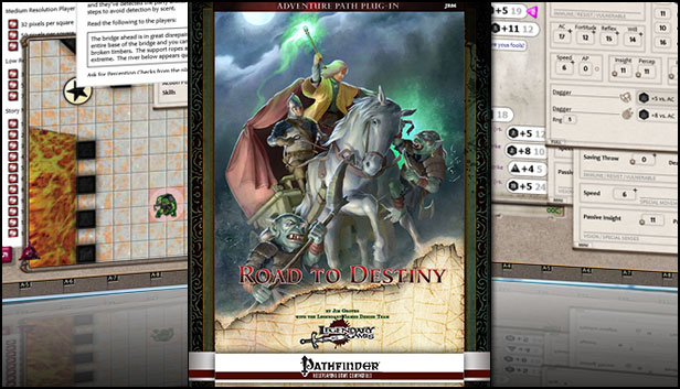 Fantasy Grounds - Road to Destiny (PFRPG) Steam capsule image