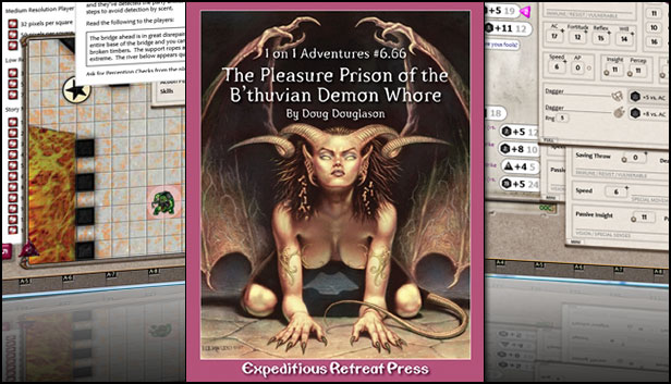 Fantasy Grounds - 1 on 1 Adventures #6.66: The Pleasure Prison (3.5E/PFRPG) Steam capsule image