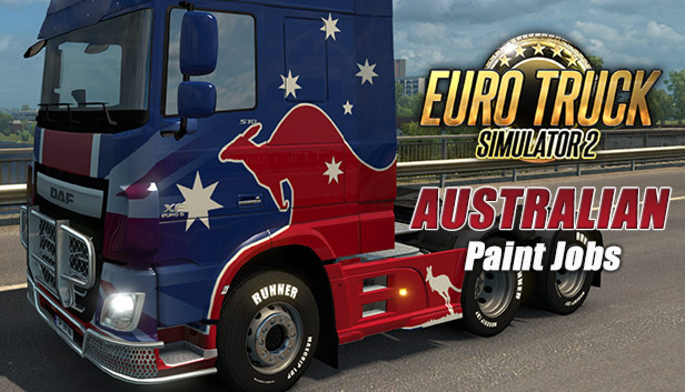 Euro Truck Simulator 2 - Australian Paint Jobs Pack Steam capsule image