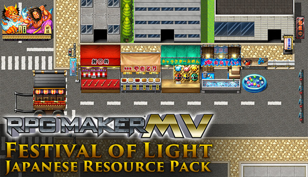 RPG Maker MV - Festival of Light: Japanese Resource Pack Steam capsule image