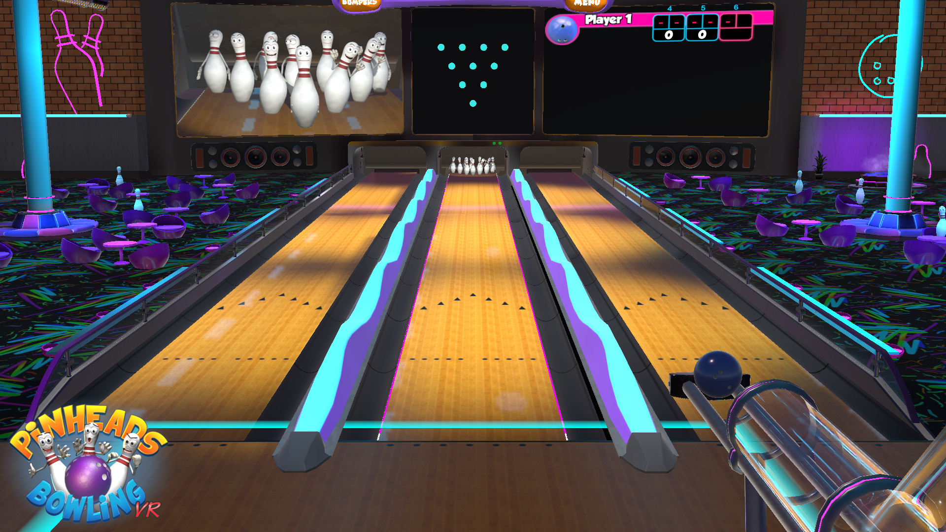 Lænestol Tigge Saks Pinheads Bowling VR on Steam