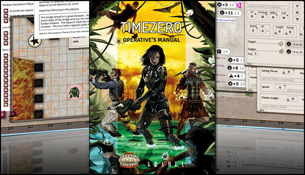 Fantasy Grounds - TimeZero: Operative's Manual (Savage Worlds) Steam capsule image