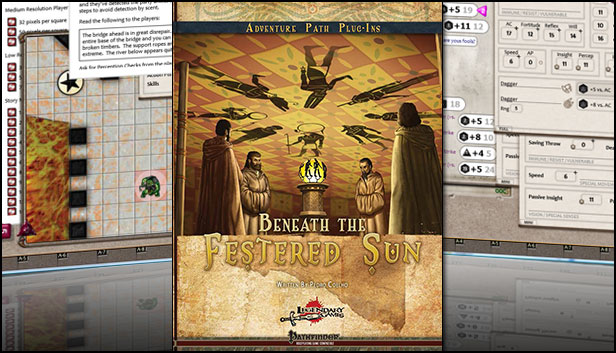 Fantasy Grounds - Beneath the Festered Sun (PFRPG) Steam capsule image