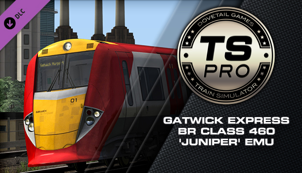 Train Simulator: Gatwick Express BR Class 460 'Juniper' EMU Add-On Steam capsule image