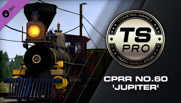 Train Simulator: CPRR 4-4-0 No. 60 ‘Jupiter’ Steam Loco Add-On Steam capsule image