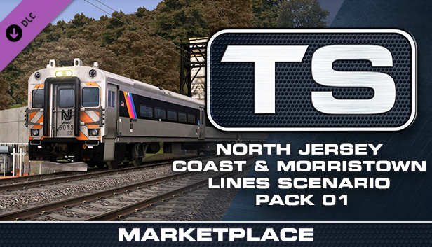 TS Marketplace: North Jersey Coast & Morristown Lines Scenario Pack 01 Add-On Steam capsule image