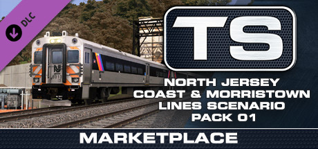 TS Marketplace: North Jersey Coast & Morristown Lines Scenario Pack 01 Add-On header image