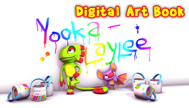 Yooka-Laylee Digital Artbook Steam capsule image