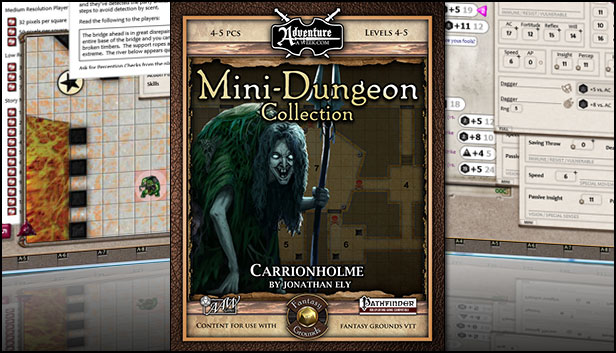 Fantasy Grounds - Mini-Dungeon #008: Carrionholme (PFRPG) Steam capsule image