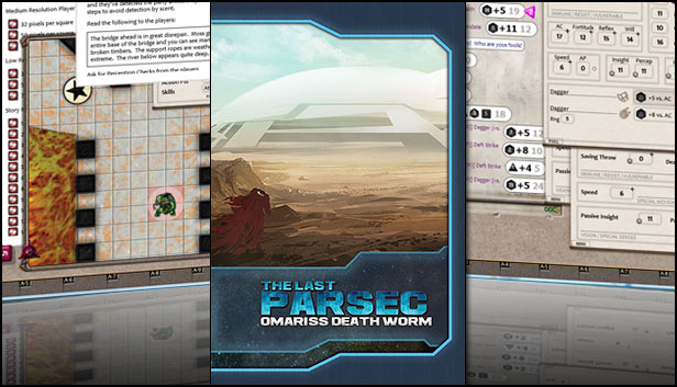 Fantasy Grounds - The Last Parsec: Omariss Death Worm (Savage Worlds) Steam capsule image