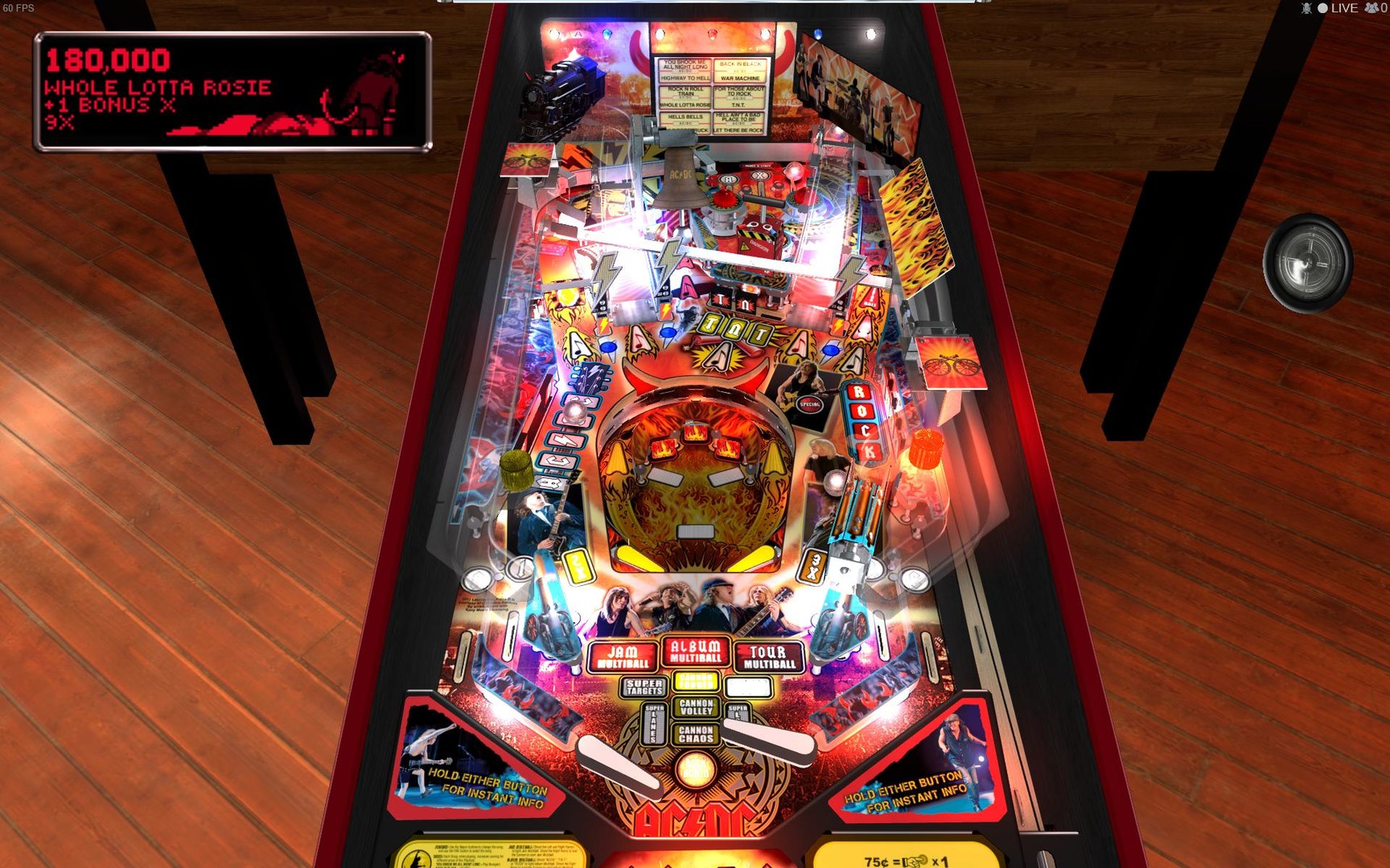 Stern Pinball Arcade AC/DC on Steam