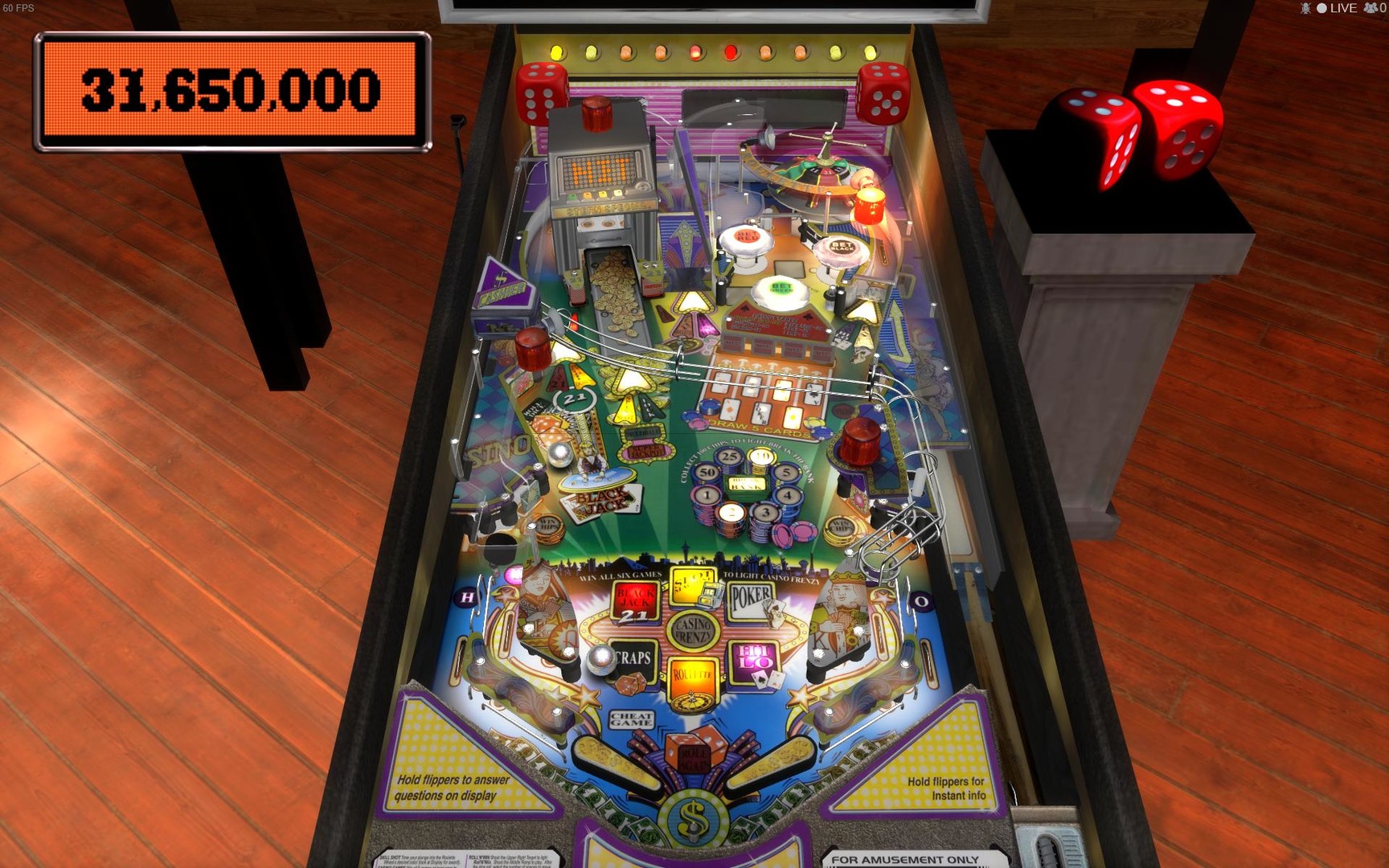 Save 50% on Stern Pinball Arcade: High Roller Casino on Steam