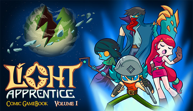 Light Apprentice - The Comic Book RPG Steam capsule image