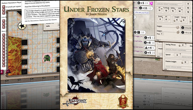 Fantasy Grounds - Under Frozen Stars (5E) Steam capsule image
