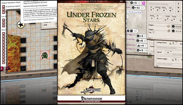 Fantasy Grounds - Under Frozen Stars (PFRPG) Steam capsule image