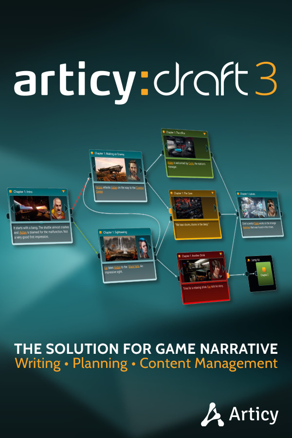 articy:draft 3 (App 570090) · SteamDB