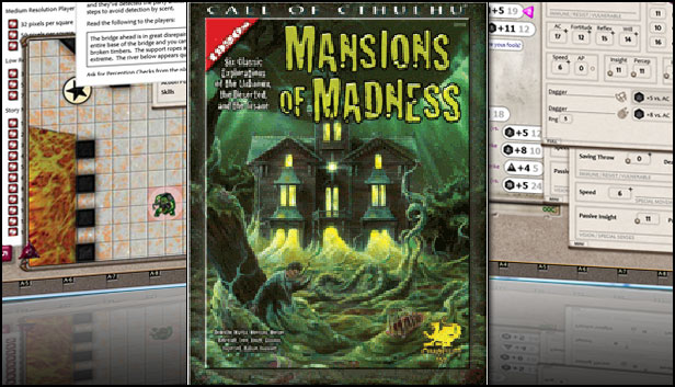 Fantasy Grounds - Call of Cthulhu: Crack'd and Cook'd Manse (CoC) Steam capsule image