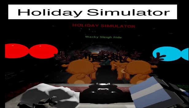 Holiday Simulator : Wacky Sleigh Ride Steam capsule image