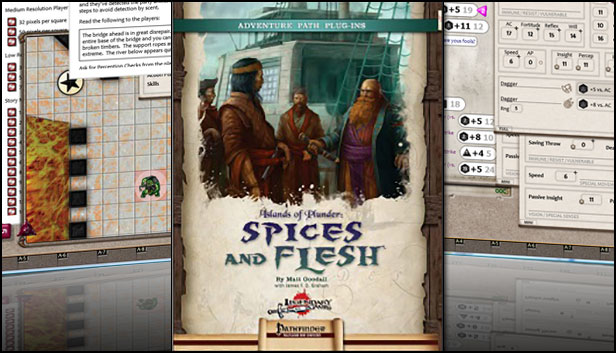 Fantasy Grounds - Islands of Plunder: Spices and Flesh (PFRPG) Steam capsule image
