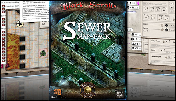 Fantasy Grounds - Sewer (Map Pack) Steam capsule image