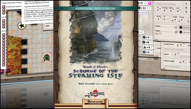 Fantasy Grounds - Islands of Plunder: Scourge of the Steaming Isle (PFRPG) Steam capsule image