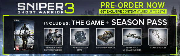 Sniper: Ghost Warrior 3 Season Pass thumbnail