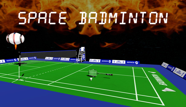 Space Badminton VR Steam capsule image