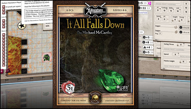 Fantasy Grounds - B03: It All Falls Down (5E) Steam capsule image