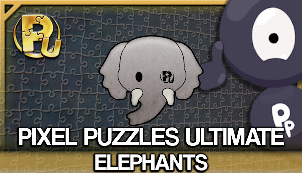 Jigsaw Puzzle Pack - Pixel Puzzles Ultimate: Elephants Steam capsule image