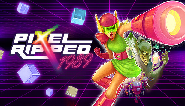 Pixel Ripped 1989 Steam capsule image