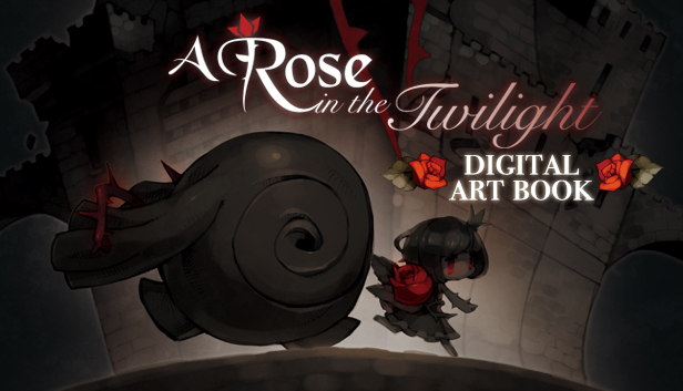 A Rose in the Twilight - Digital Art Book Steam capsule image
