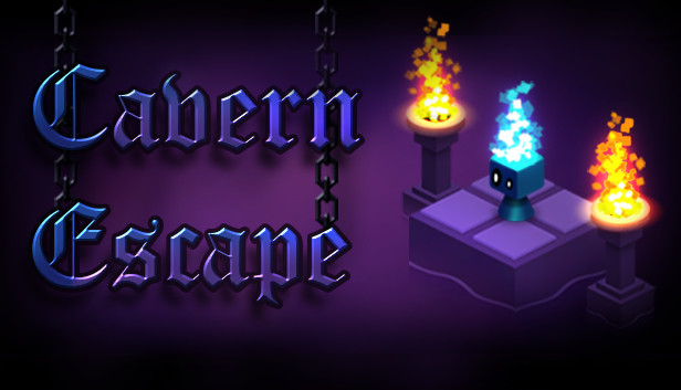 Cavern escape - Soundtrack. Steam capsule image