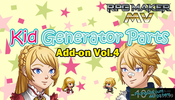 RPG Maker MV - Add-on Vol.4: Kid Generator Parts Steam capsule image