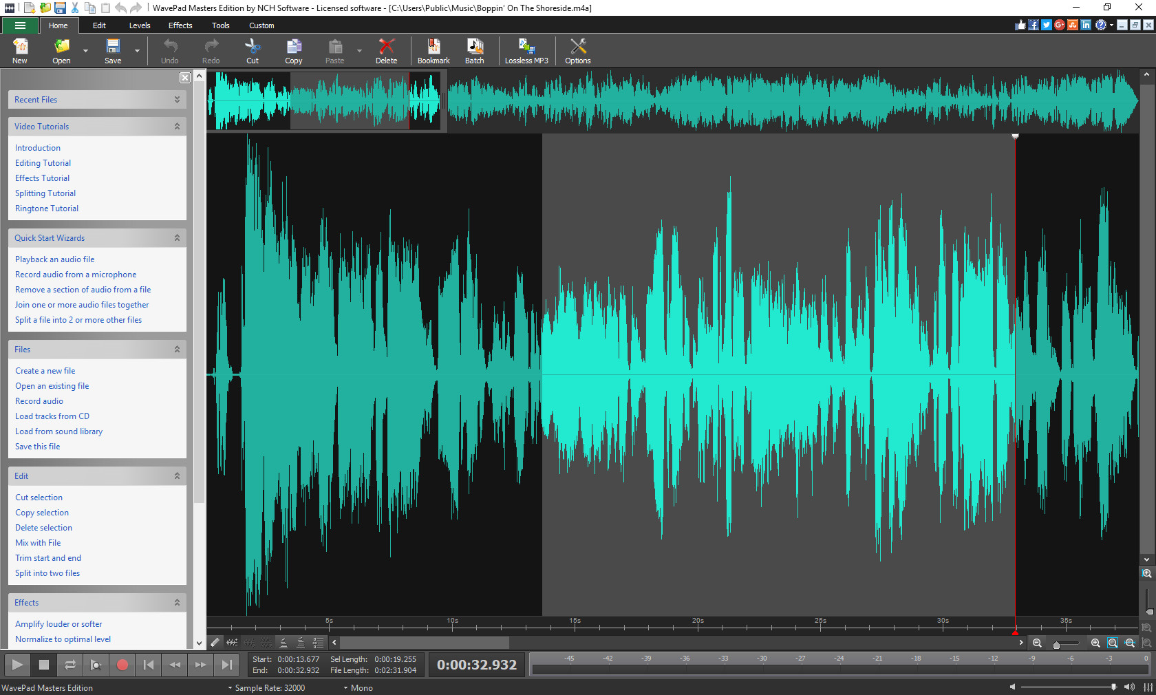 wavepad sound editor wavepad sound editor