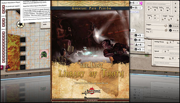 Fantasy Grounds - The Lost Library of Thoth (PFRPG) Steam capsule image