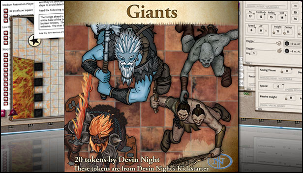 Fantasy Grounds - Giants (Token Pack) Steam capsule image