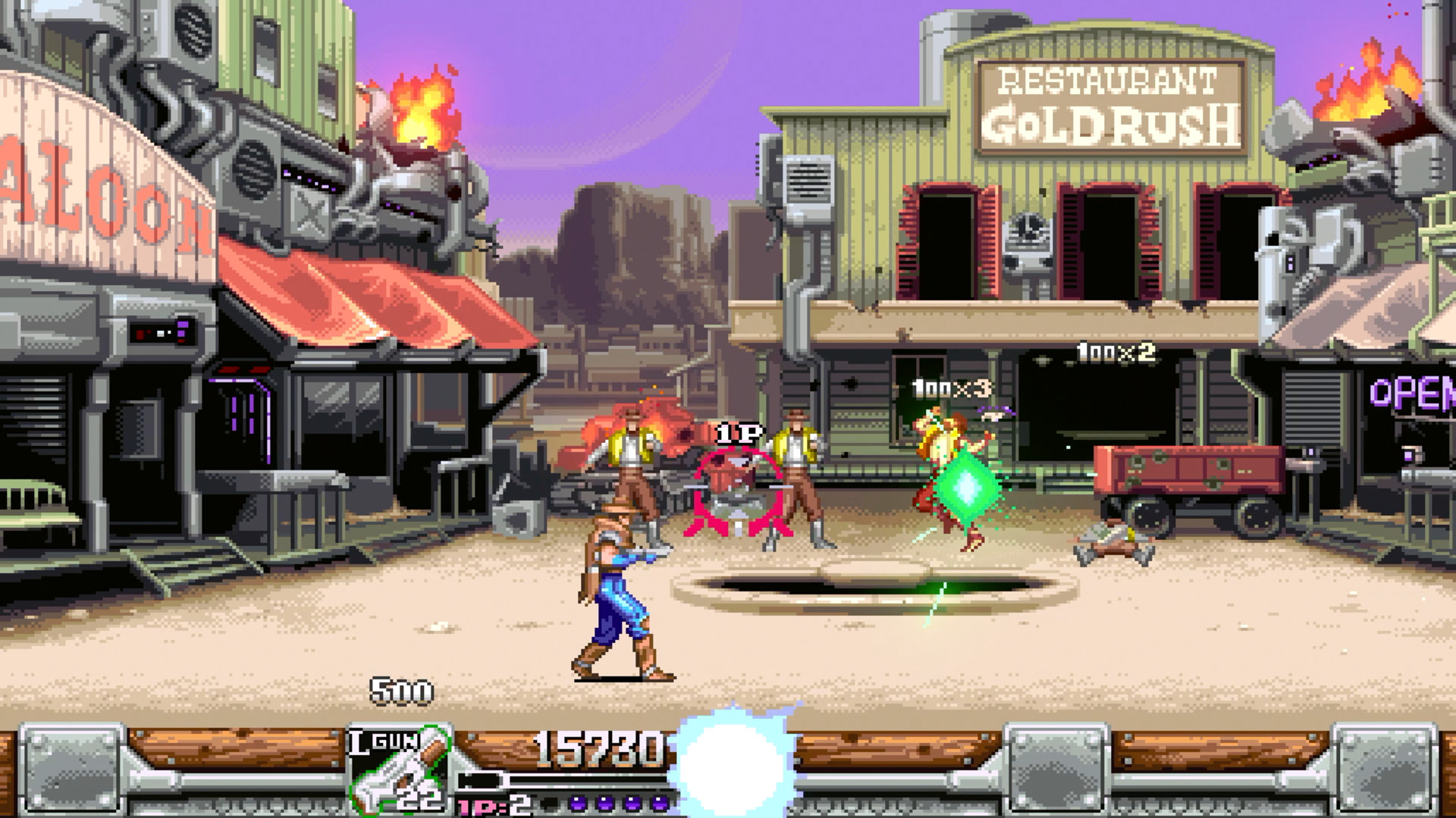 Wild Guns Reloaded on Steam