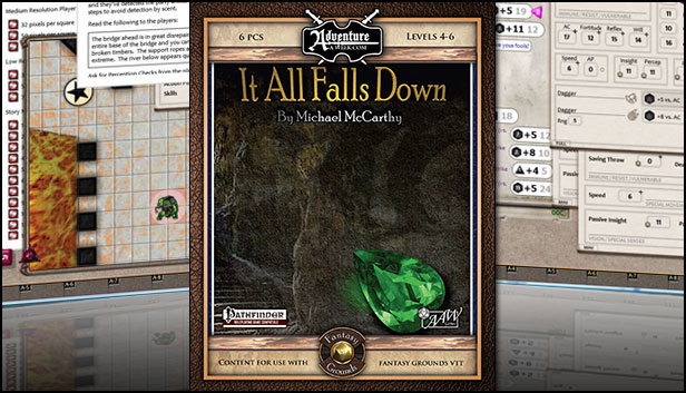 Fantasy Grounds - B03: It All Falls Down (PFRPG) Steam capsule image